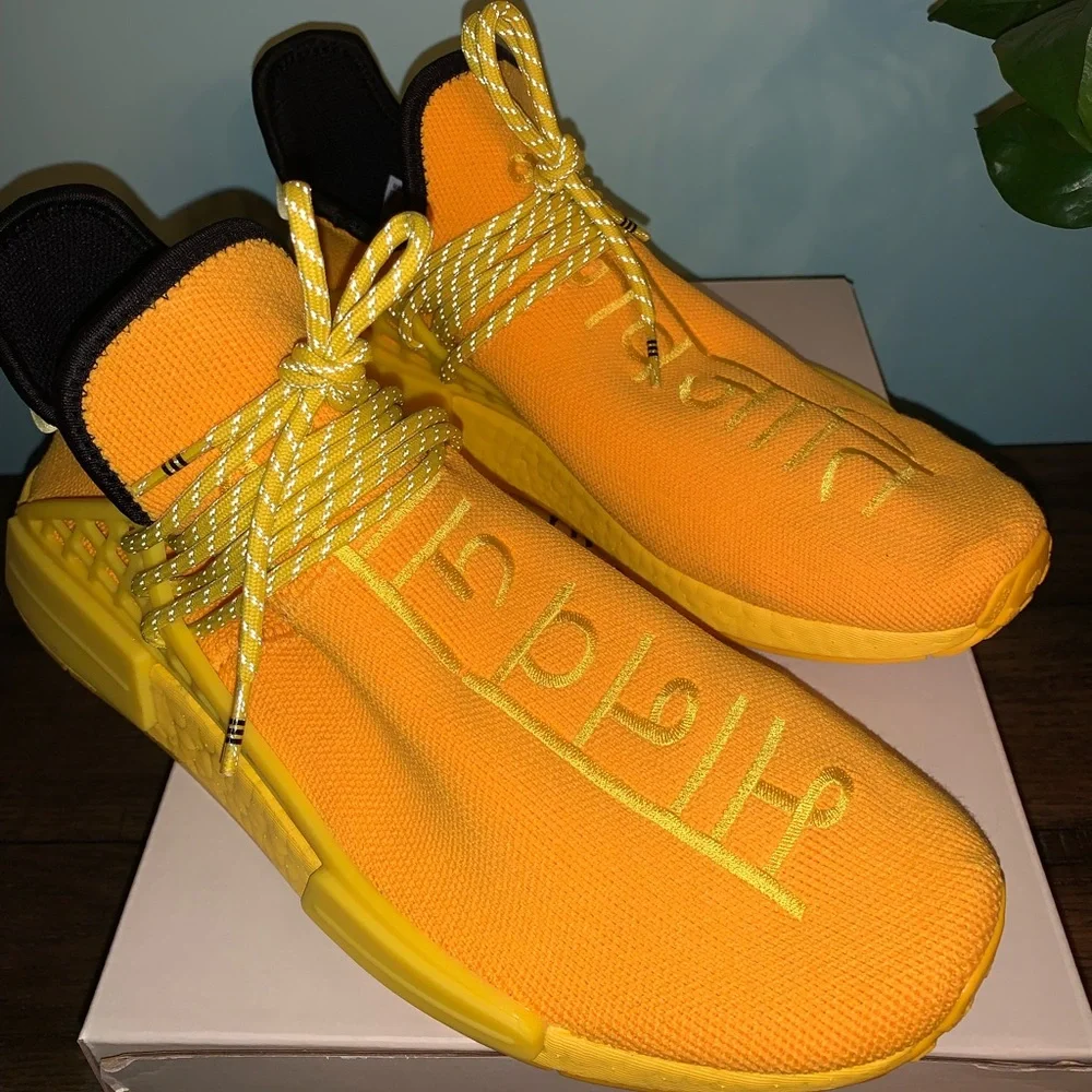 Adidas NMD Hu Pharrell “Extra Eye Yellow” - Picture 1 of 12